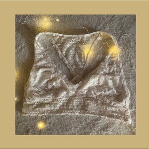 NEW white victoria secret bralette !